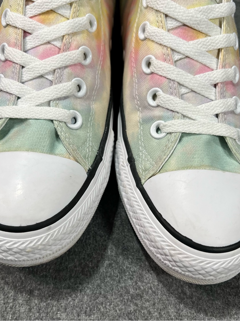 Converse Chuck Taylor All Star Hi Pastel Tie Dye Retro Sneaker 162150C Mens 9.5 - Picture 3 of 13